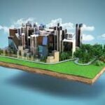 Real estate development concept